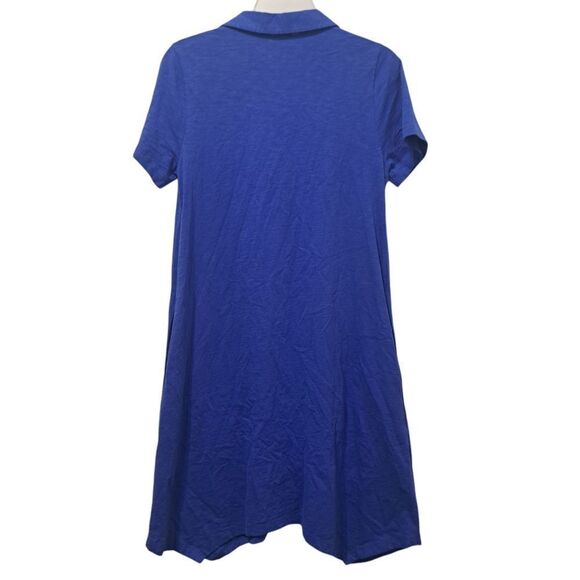 Soft Sorroundings Danielle Mixed Button Placket Trapezoid Hem Summer Dress Small - Picture 5 of 15